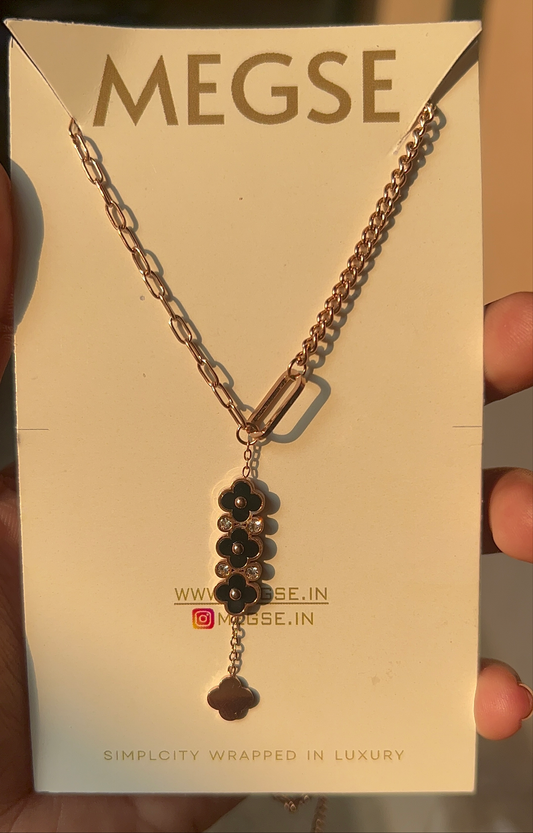 Floral Charm Anti Tarnish Necklace
